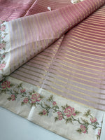 Soft semi Tussar Saree/ D490