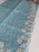 Crushed Organza saree/ BC602