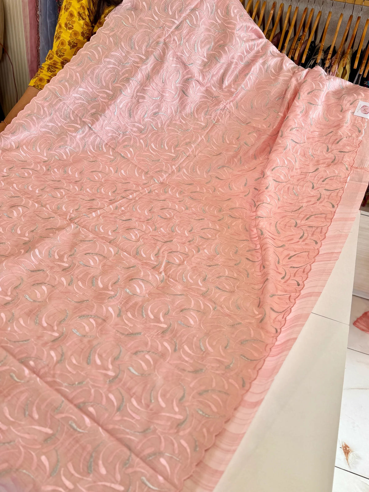 Semi silk saree/ 8036