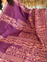 Semi Tussar Saree/ KE11