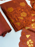 Soft Chanderi unstitched salwar set / 169B
