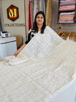 Chanderi cotton saree/ 114EFS