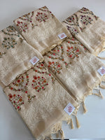 Tissue Linen Saree/ SR564