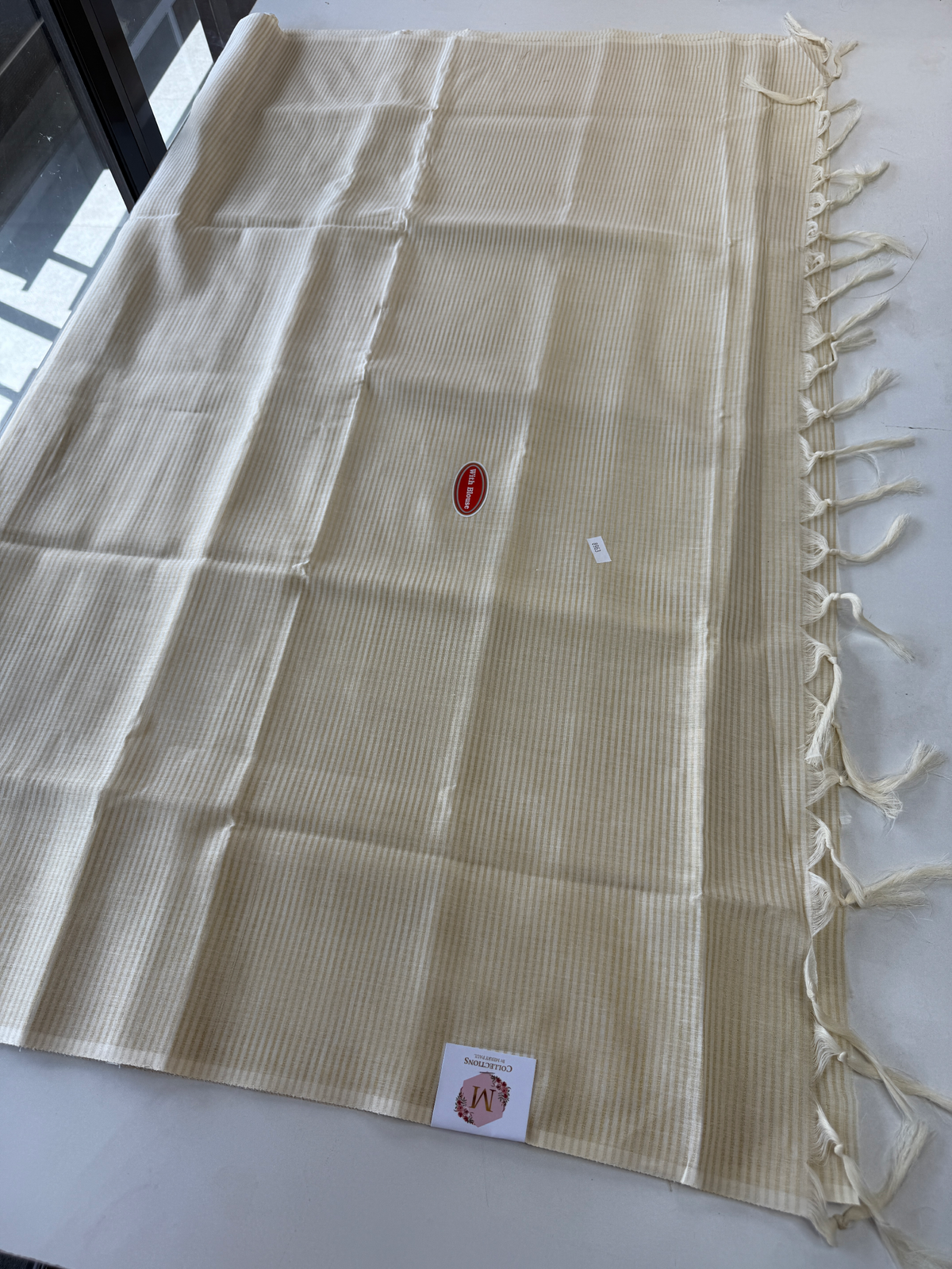 Onam mal Chanderi Saree/ MN8963