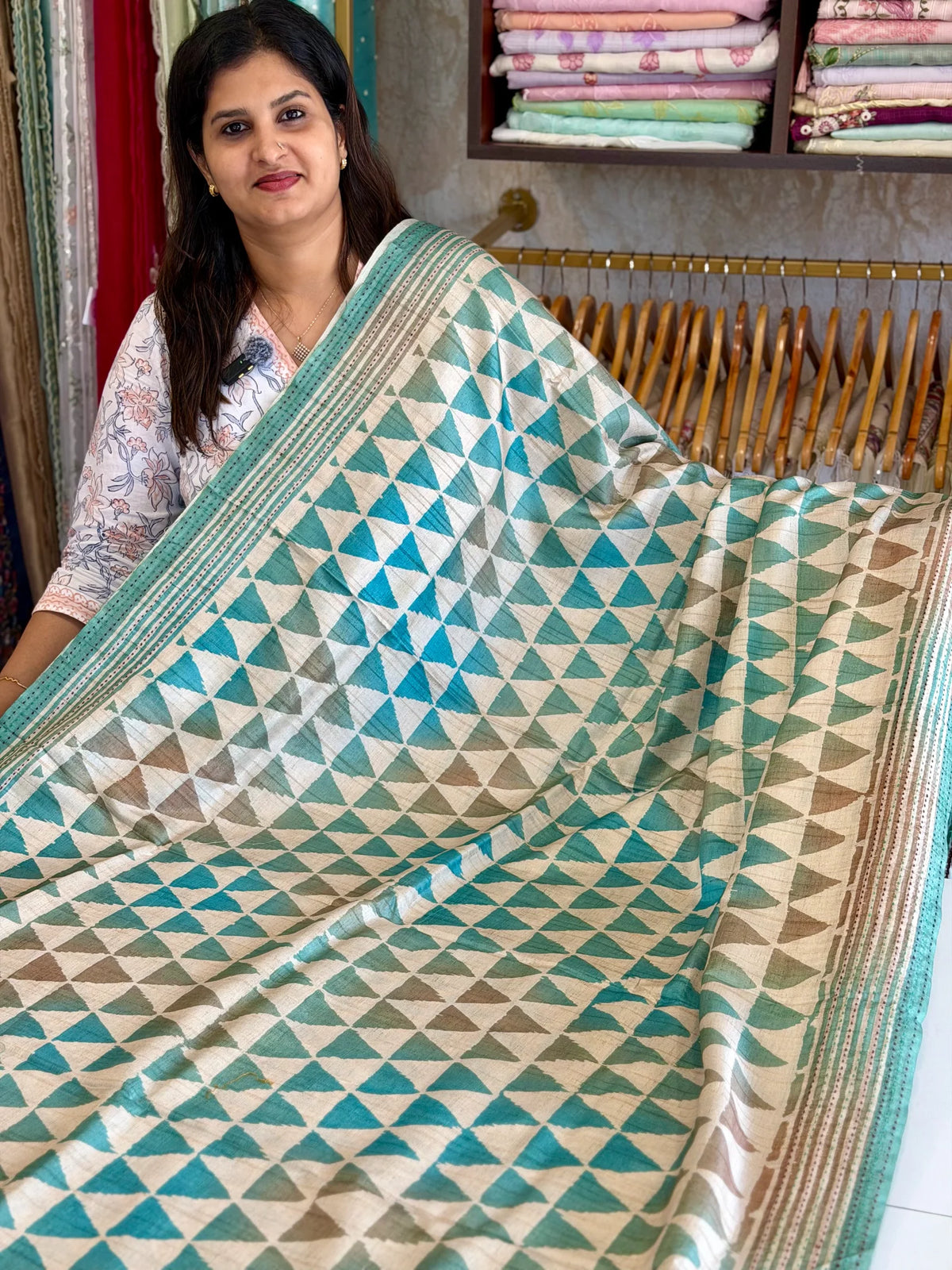 Soft semi Tussar saree/ 1121