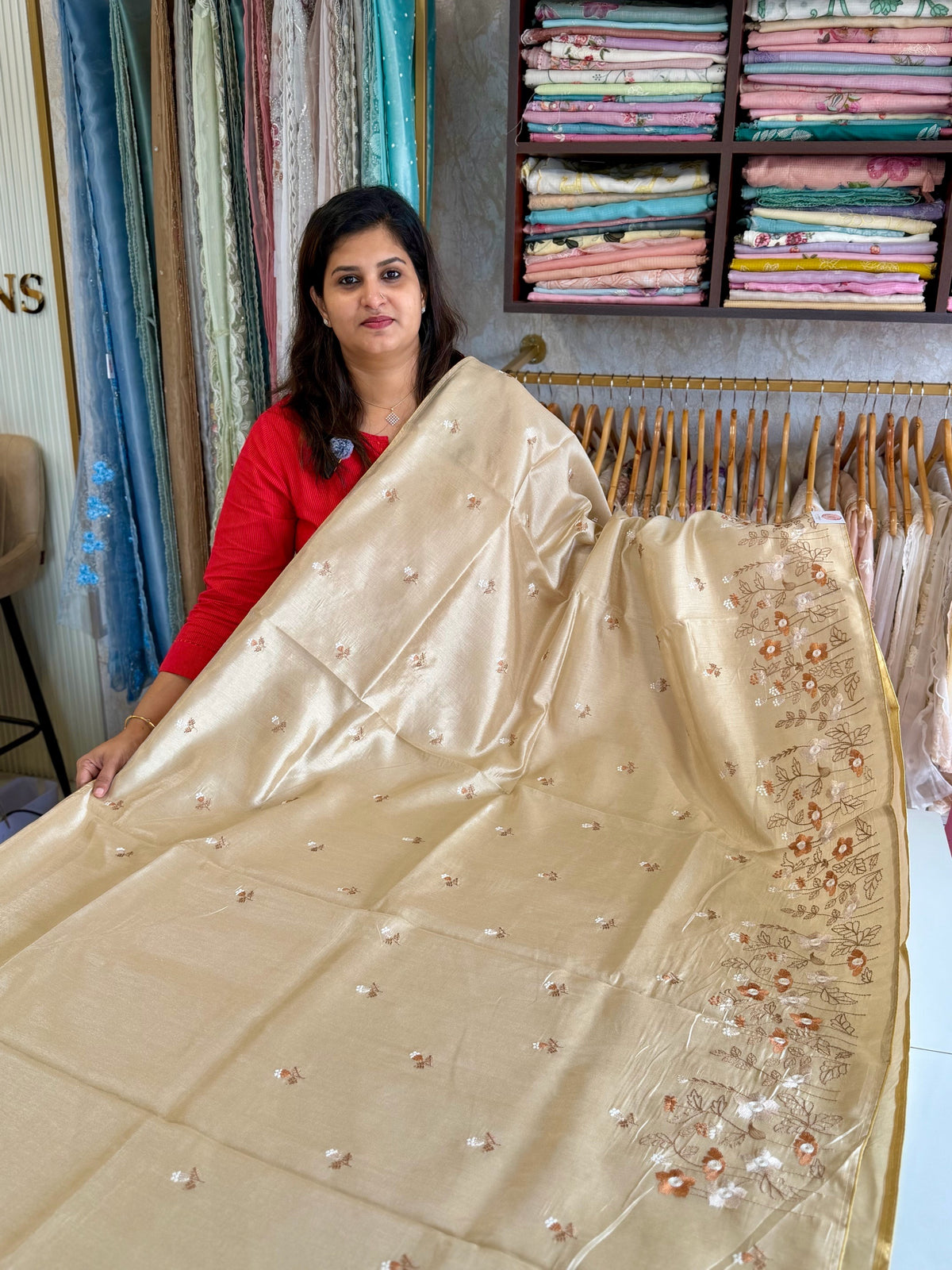 Semi silk saree / MD5123