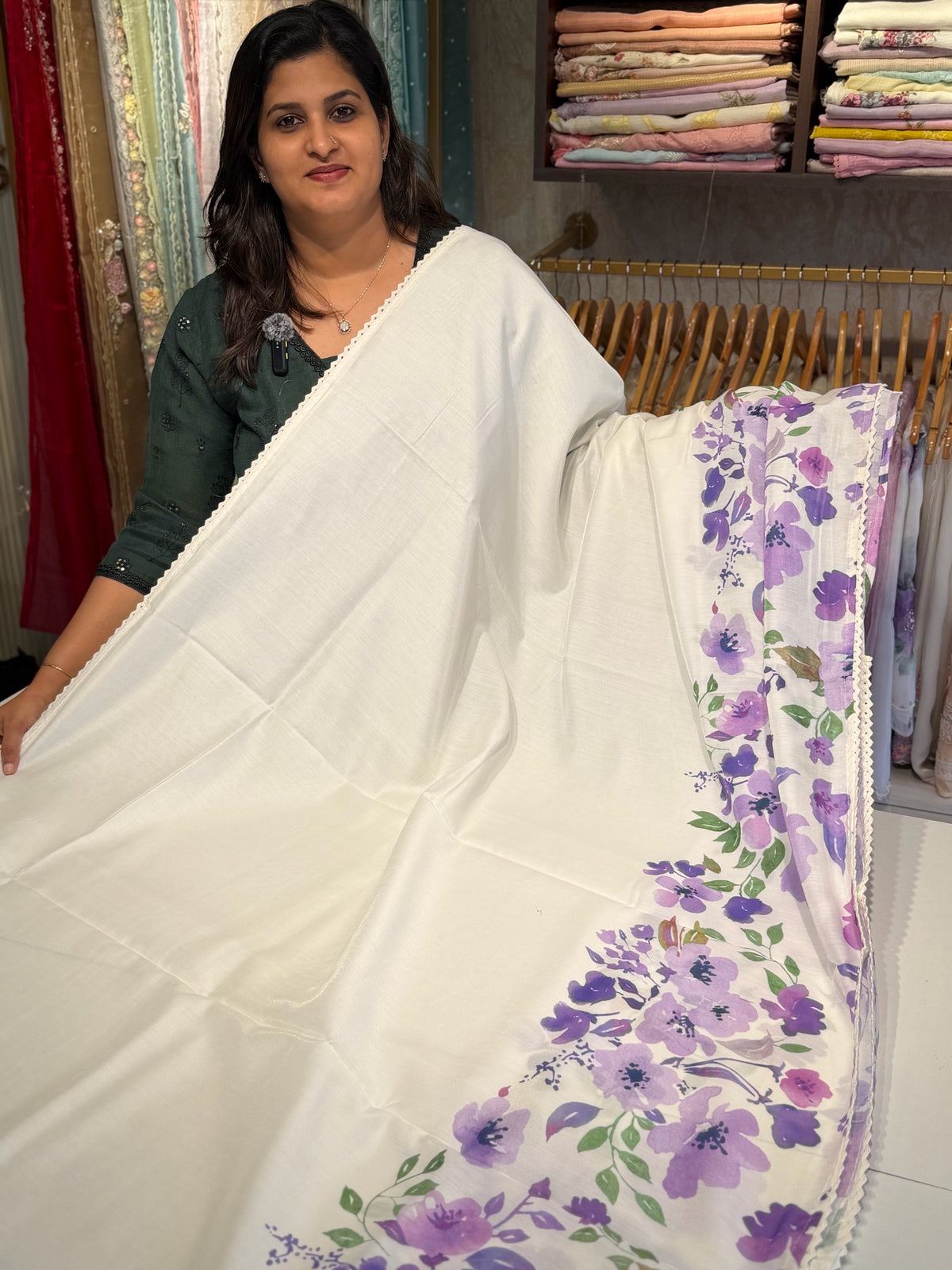 Chanderi Organza Blend/ G86A