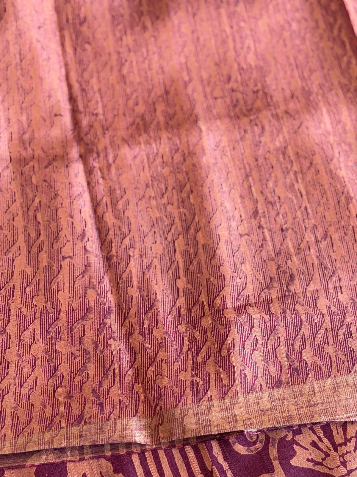 Semi Tussar Saree/ KE11