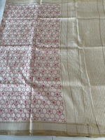 Soft Semi Tussar Saree/ 8016
