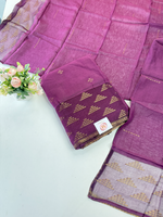 Cotton Chanderi unstitched salwar set / NC152