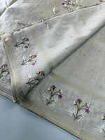 Soft semi Tussar saree / FN456