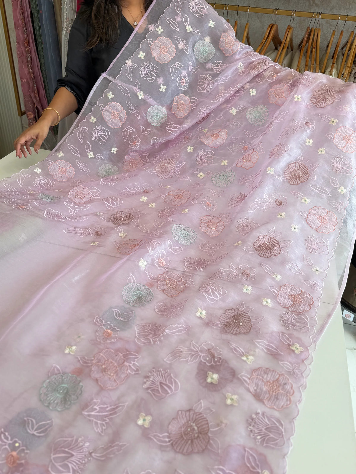 Organza Saree/ AM102