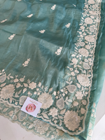 Crushed Organza Saree / MK01