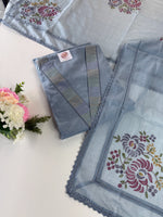Pure mal cotton unstitched salwar set / NC244