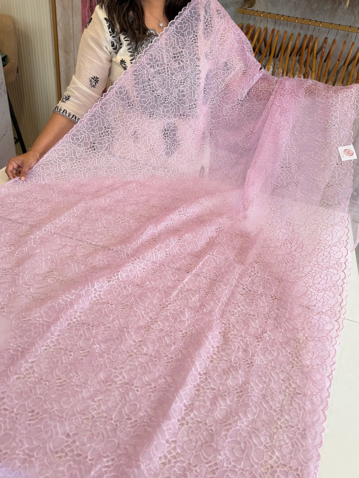 Soft Organza Saree/ AM103