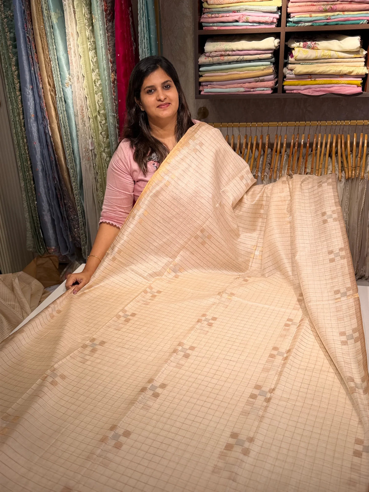 Semi Bagalpuri saree/ NC239
