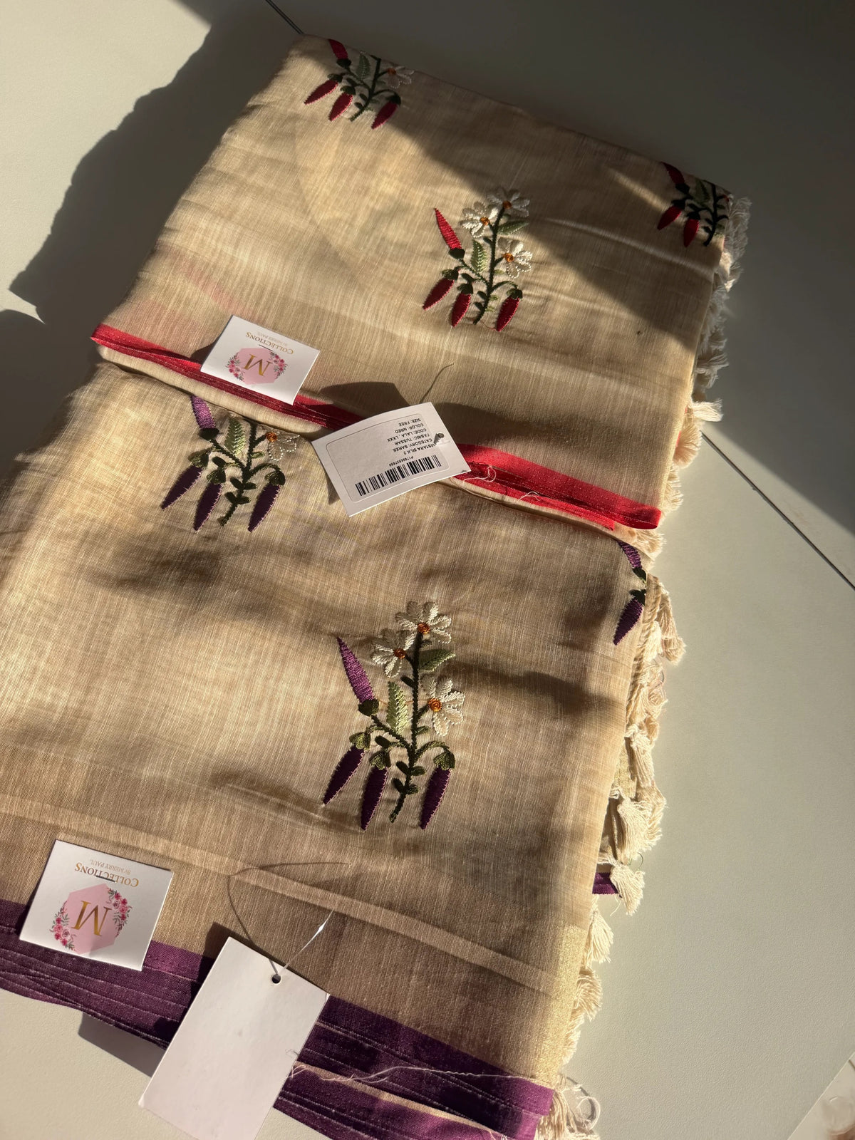 Chanderi cottonsaree/ VS804