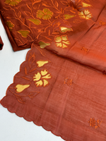 Soft Chanderi unstitched salwar set / 169B