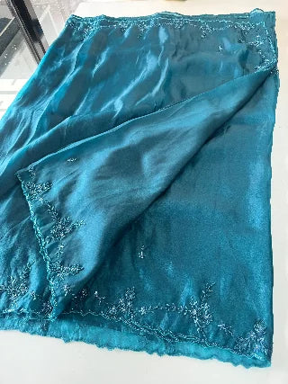 Satin Organza Saree/ AM108