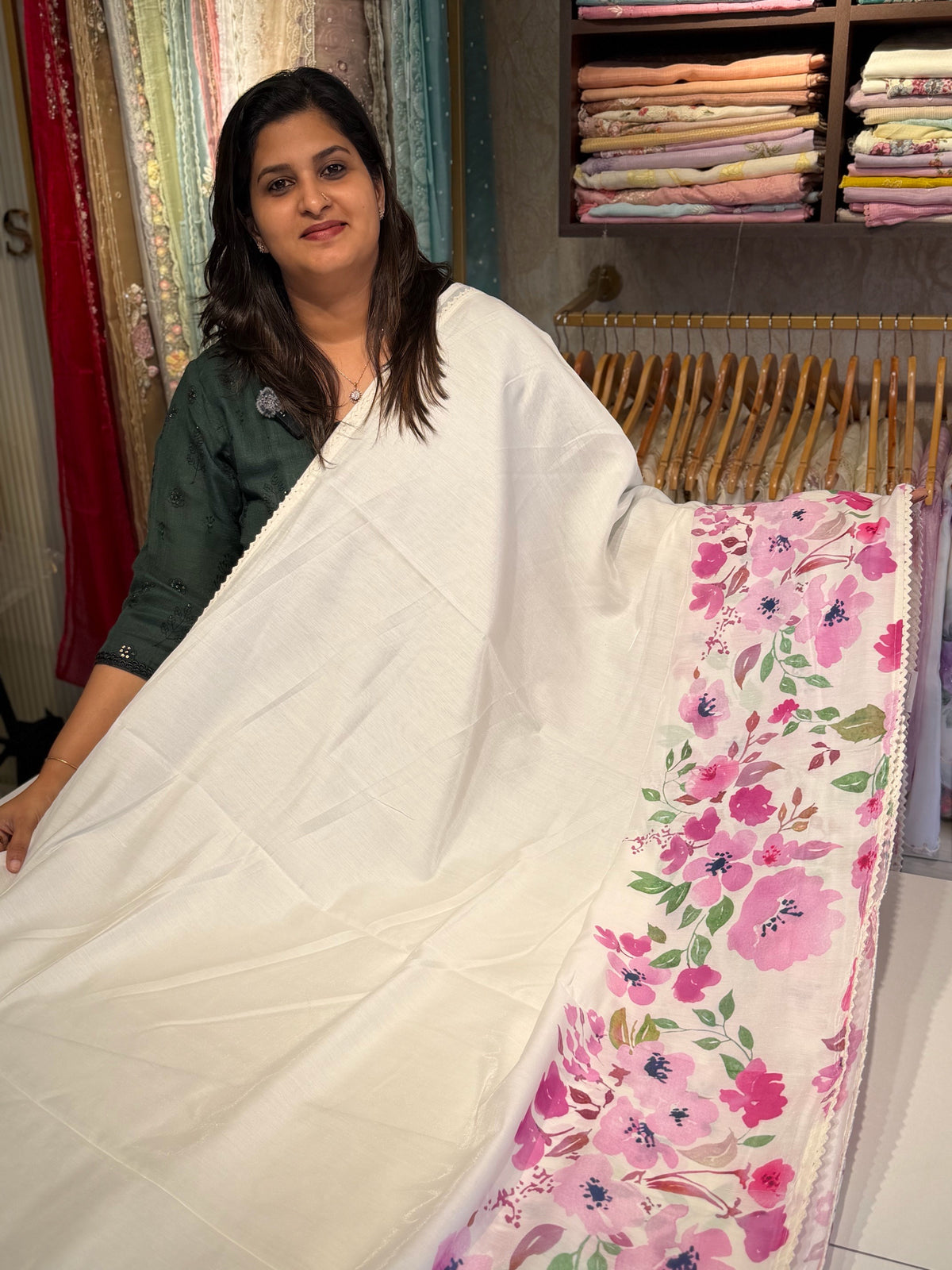 Chanderi Organza Blend/ G86A