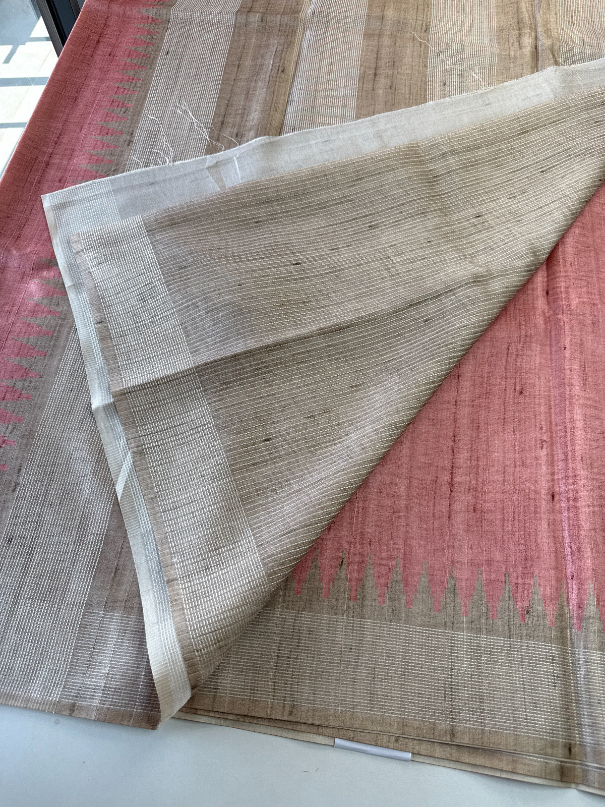 Soft semi Tussar Saree/TTB22