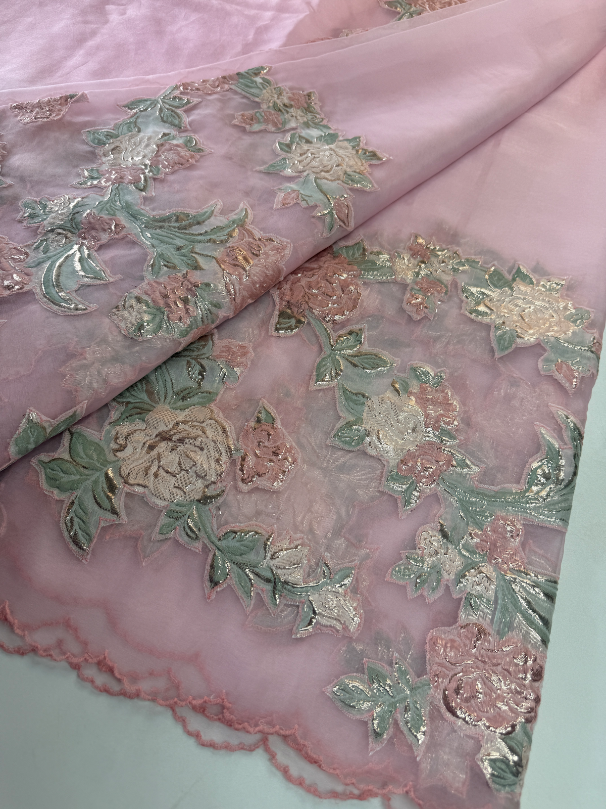 Soft organza premium saree/ AP505