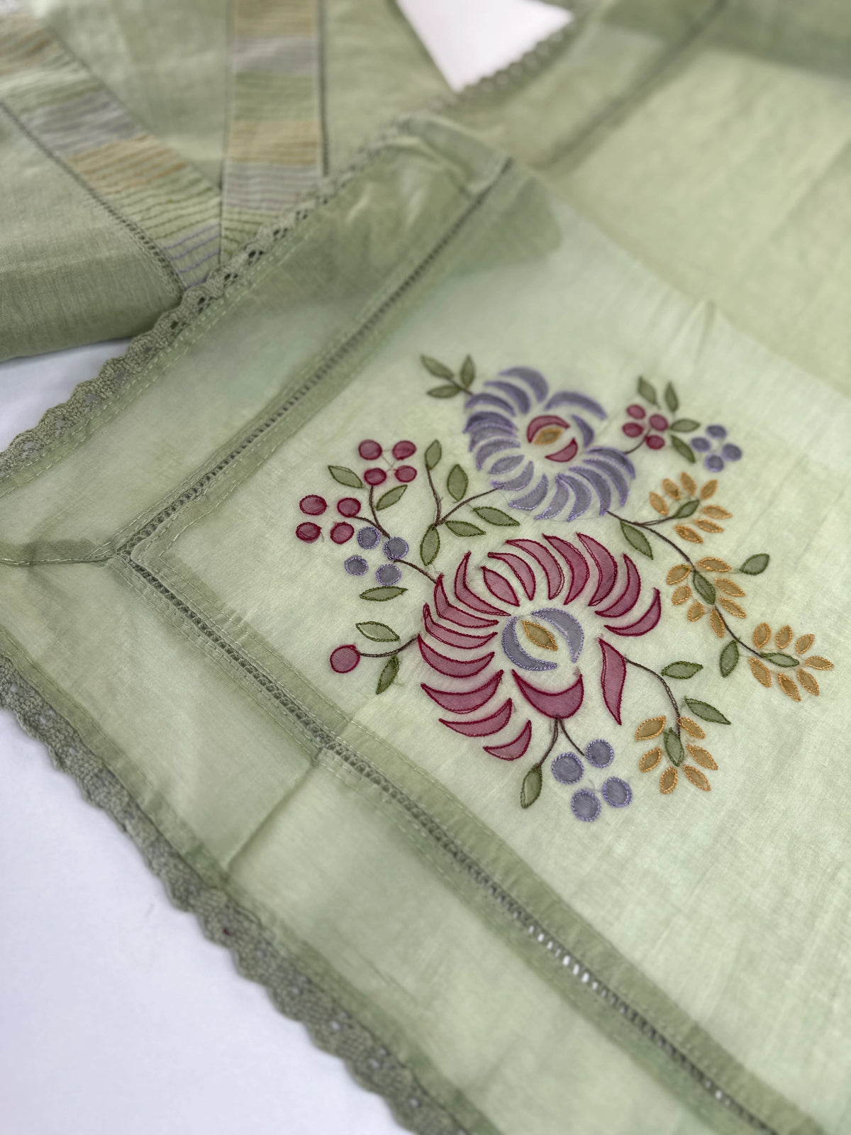 Pure mal cotton unstitched salwar set / NC244