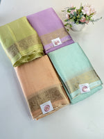 Chinnon Satin Saree/ VC66