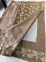 Semi Tussar Saree/ FG690
