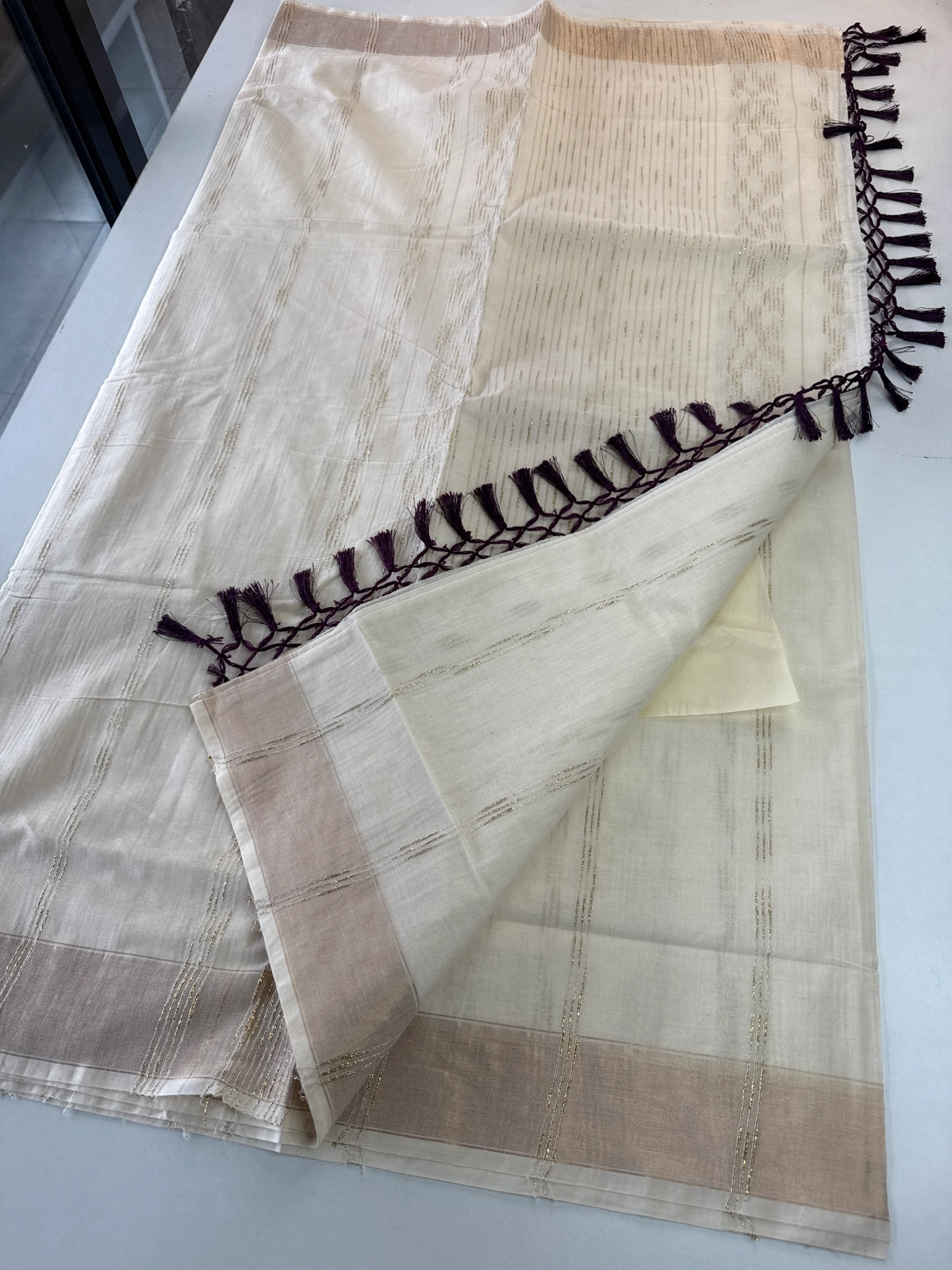 Onam cotton Saree/ MN8559