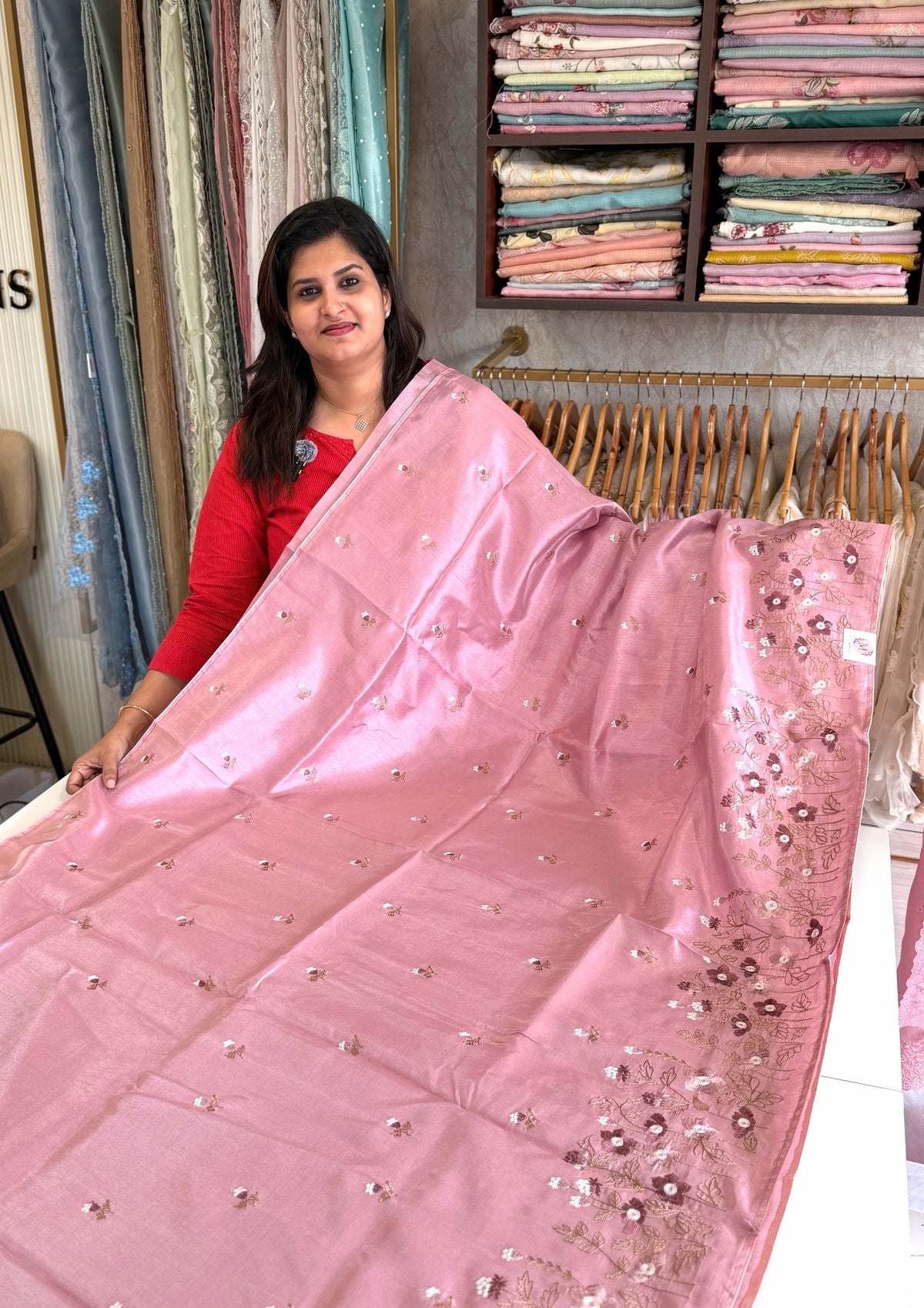 Semi silk saree / MD5123
