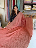 Shimmer georgette saree/CW770