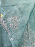 Crushed crape Saree/ AM107