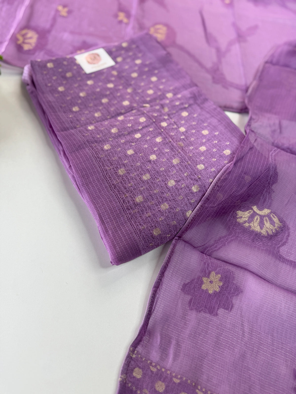 PureSilky kotta unstitched salwar set / NC248