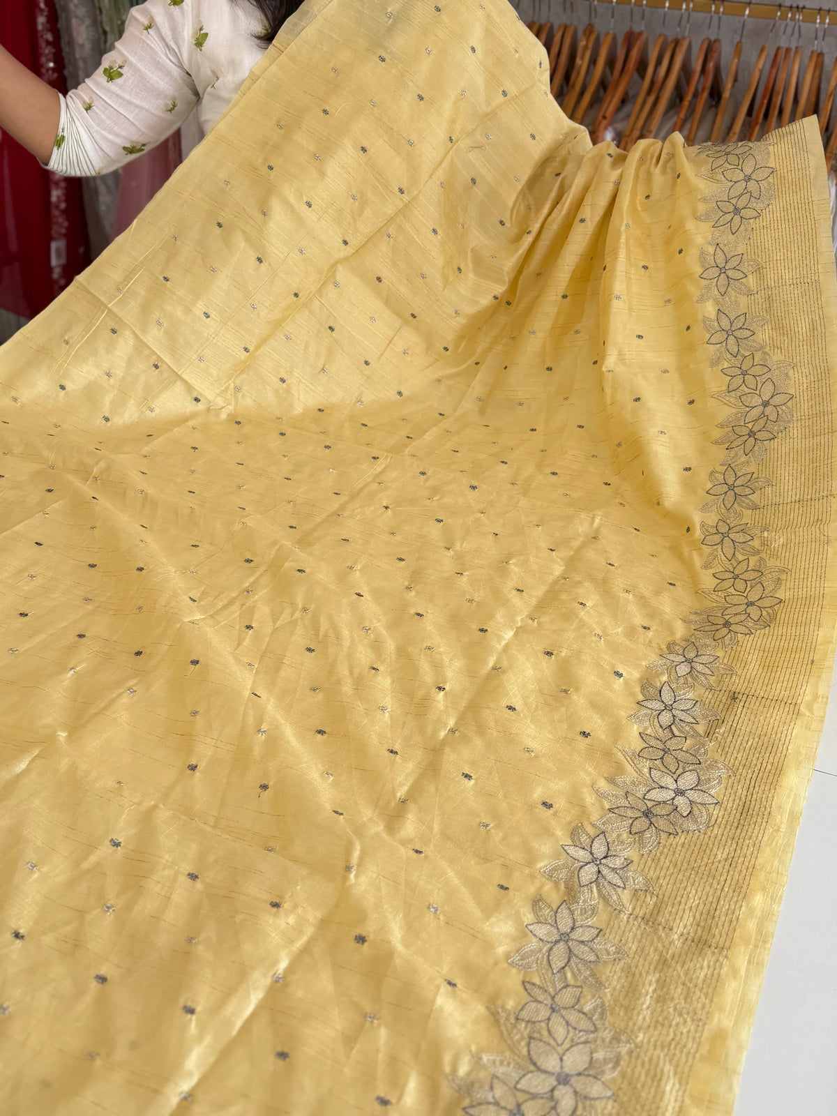 Semi silk saree/ ND57