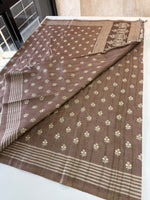 Soft Semi Tussar Saree/ D526