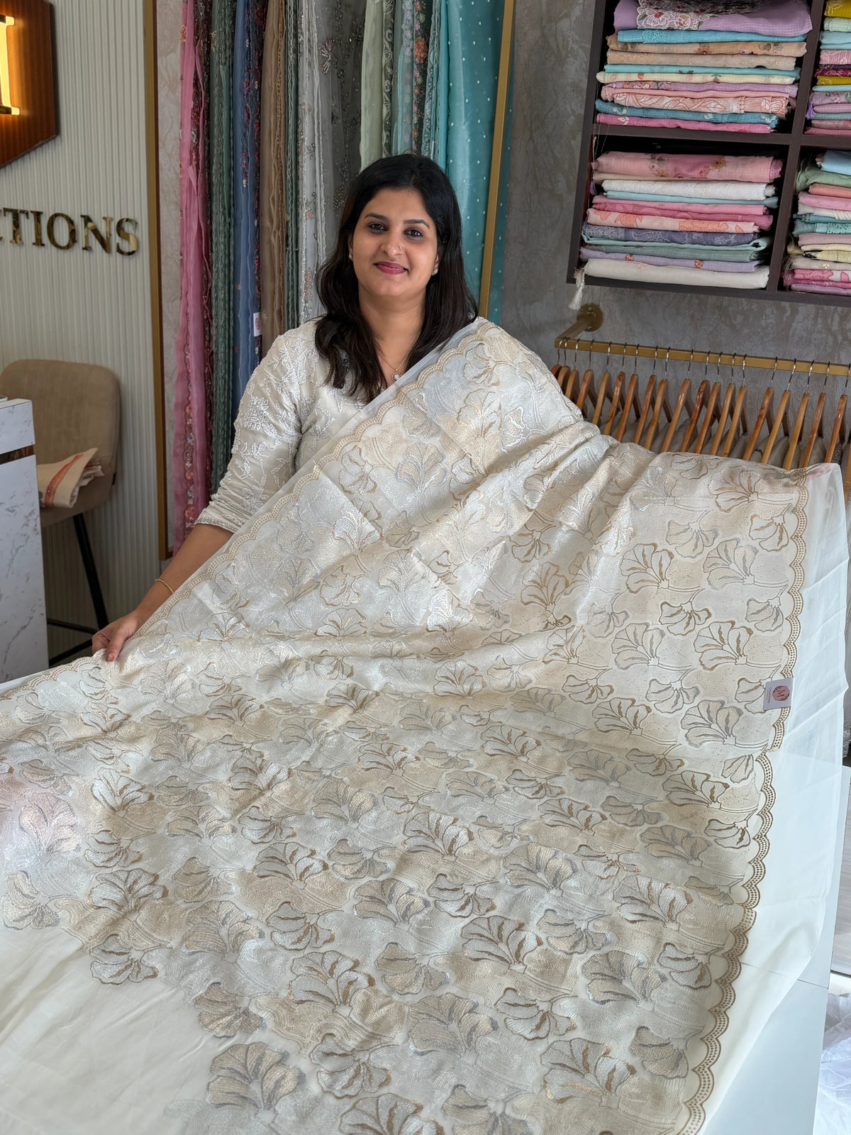 Organza Saree/ SS842