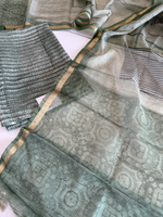 Soft Chanderi Unstitched salwar set / 7001