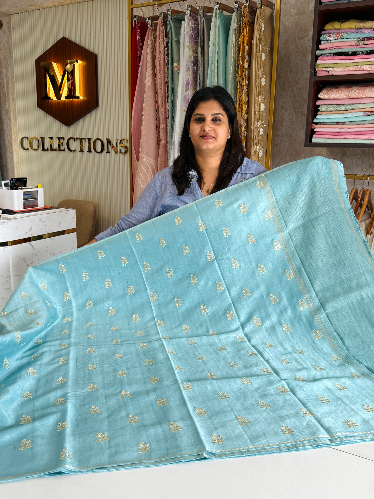 Soft Semi Tussar Saree/ FG10