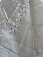 Semi Tussar Saree/ FG371