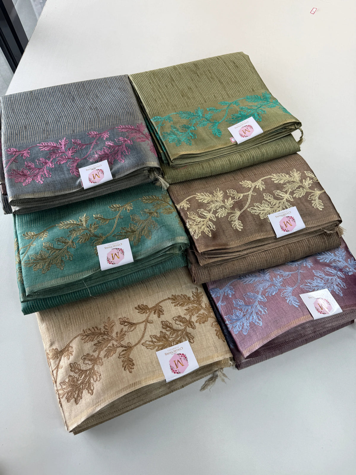 Semi Tussar Saree/ FG690