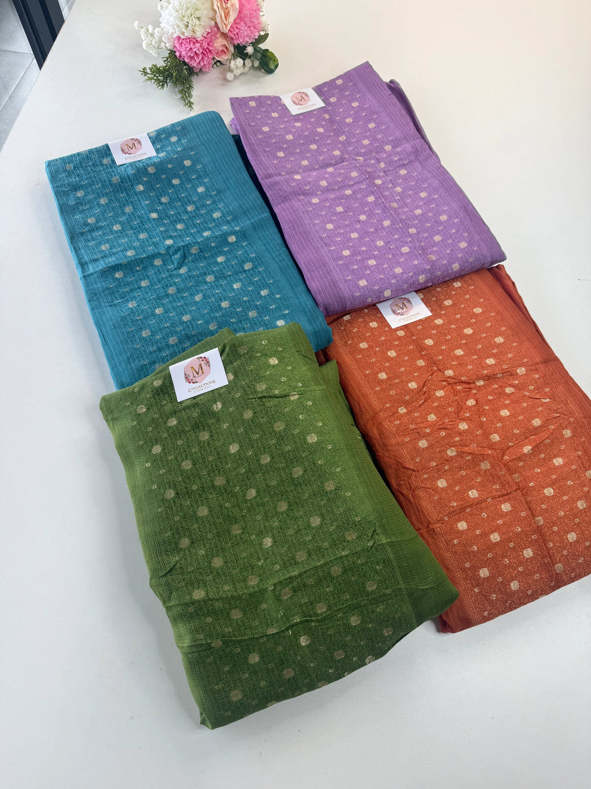 PureSilky kotta unstitched salwar set / NC248