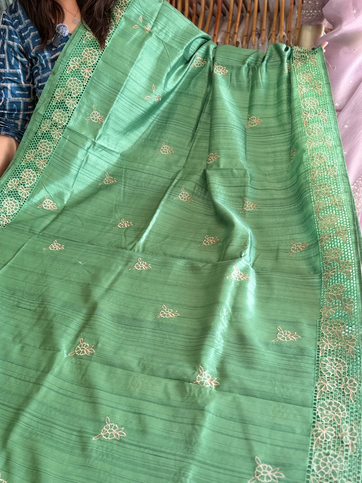 Soft semi Tussar saree / RKF10