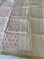Soft Semi Tussar Saree/ 8016