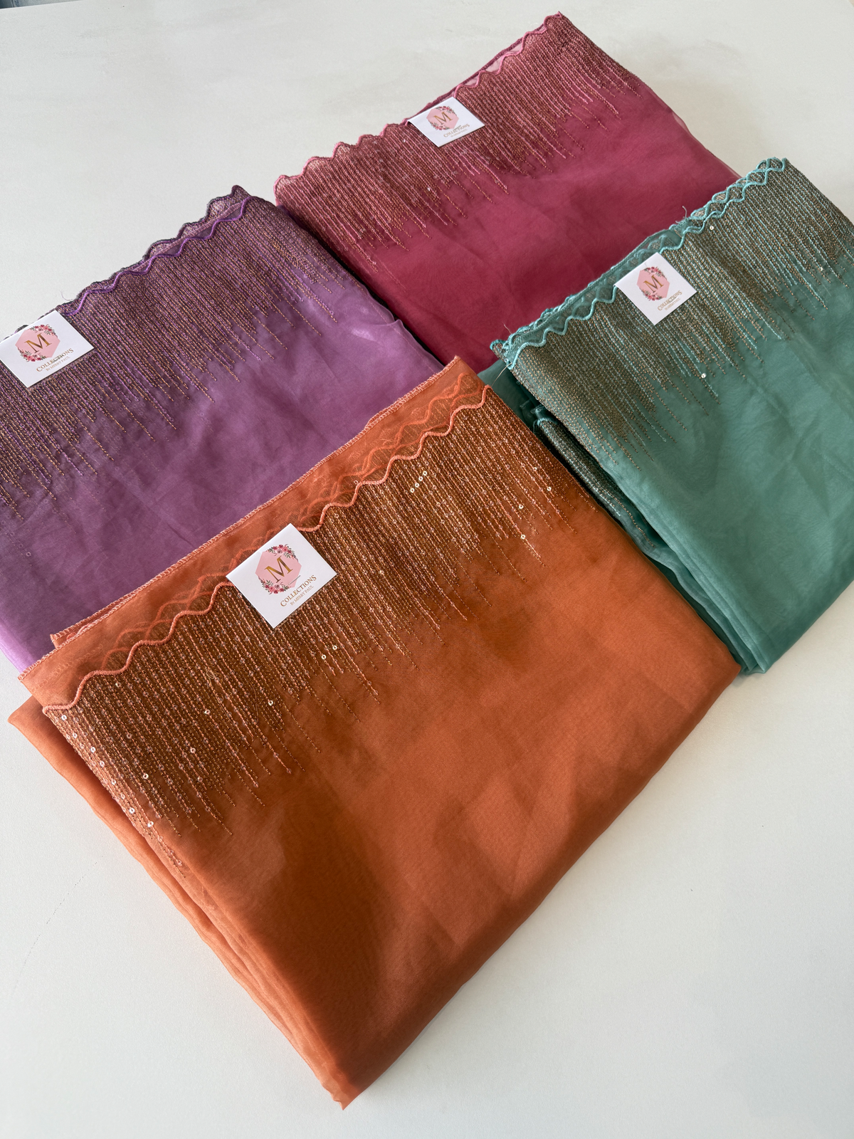 Soft organza saree/ CW296