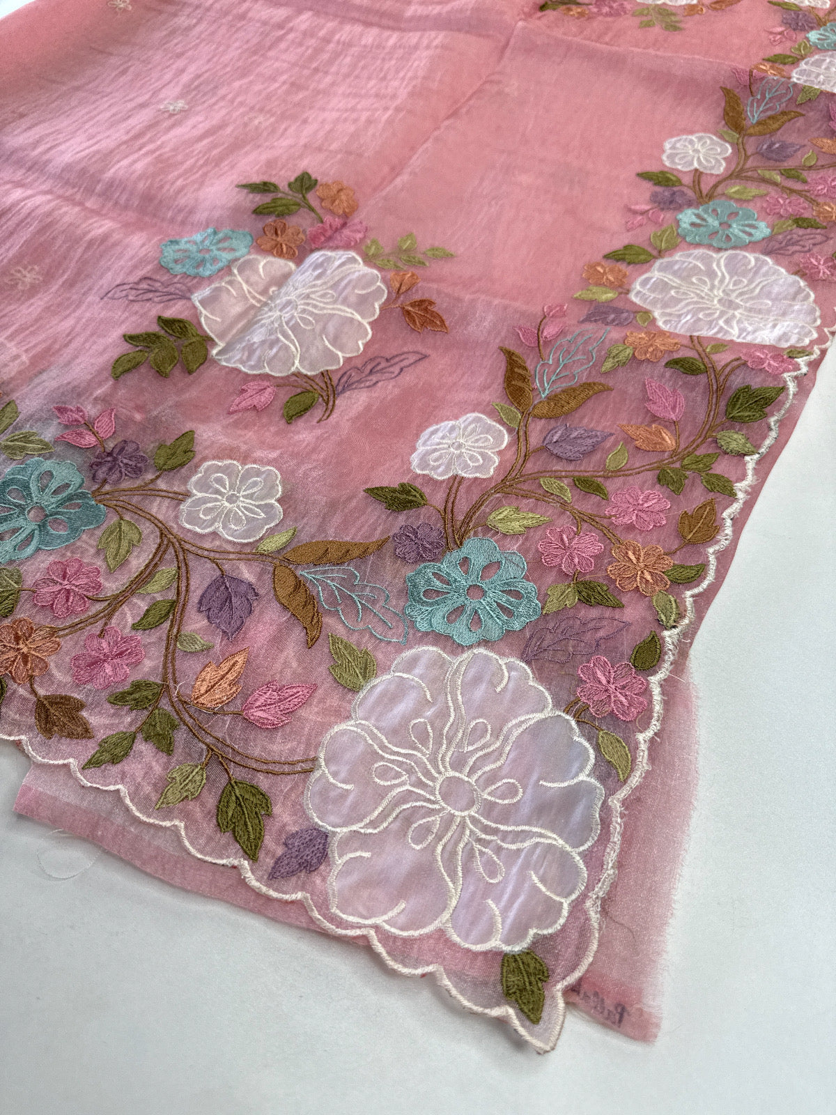 Korean Organza Saree/ MSA122