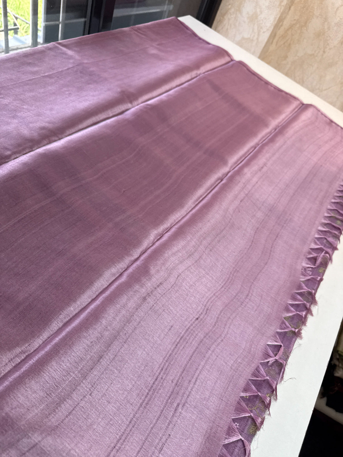 Pure Desi Tussar Silk Saree/D1651