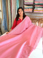 Crushed crape saree / HW661