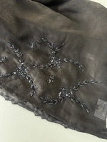 Satin Organza Saree/ AM108