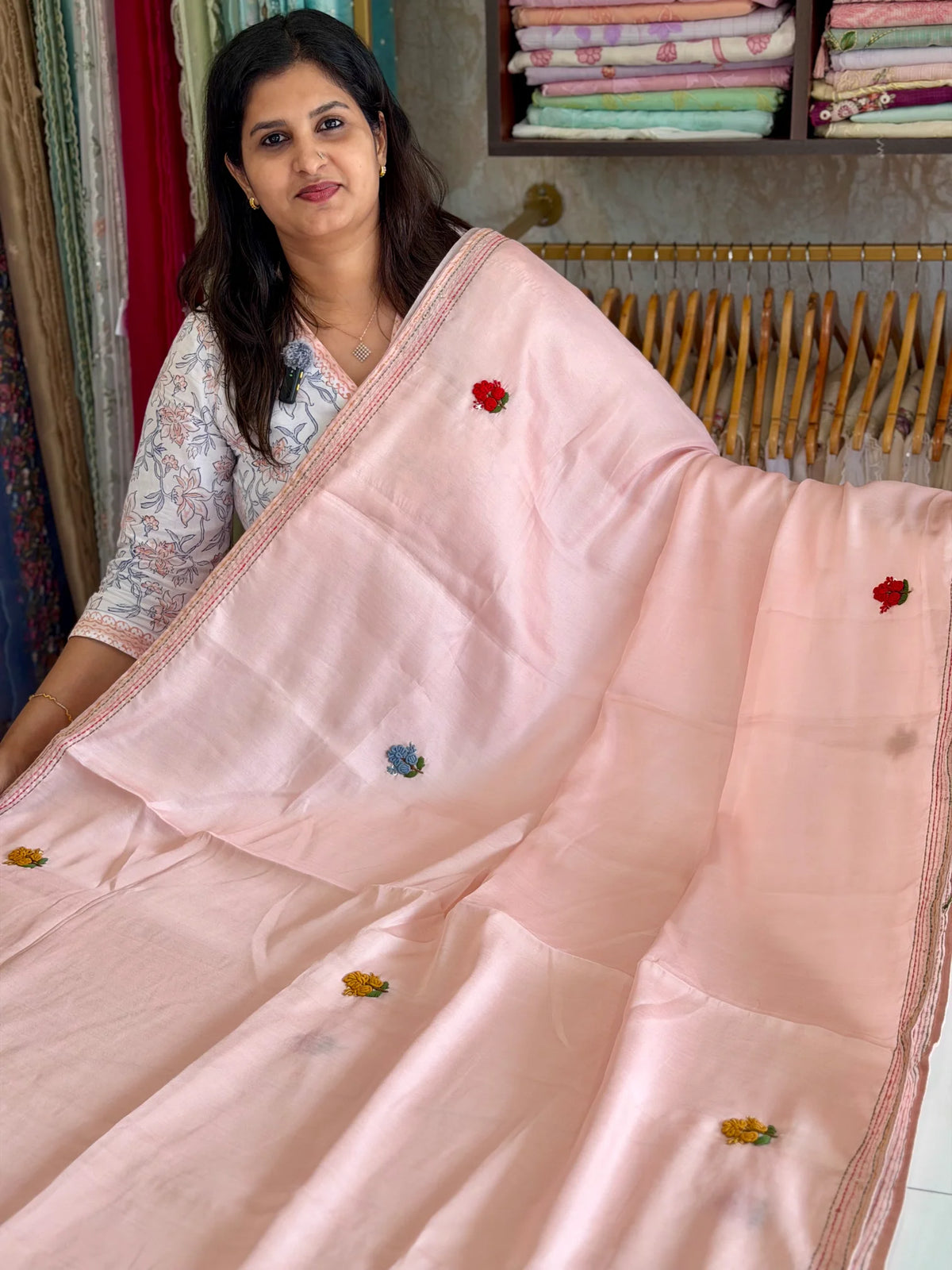 Dola silk saree/ P993